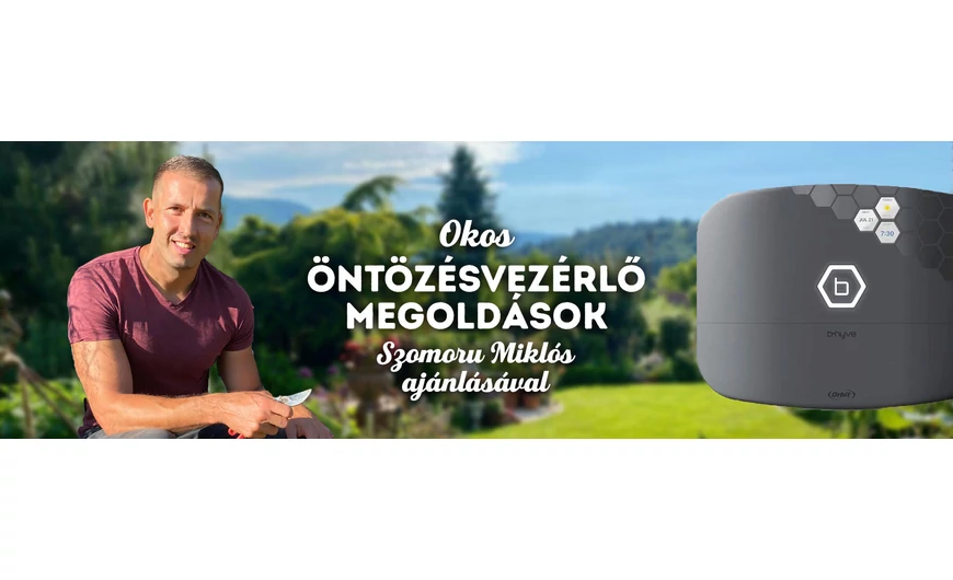 Okos öntözés - Hogyan segít egyszerűbbé tenni a kertgondozást?